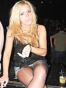 Sexy dancers hot costume upskirts