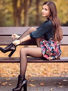 Ariadna Majewska hot legs in nylons #069