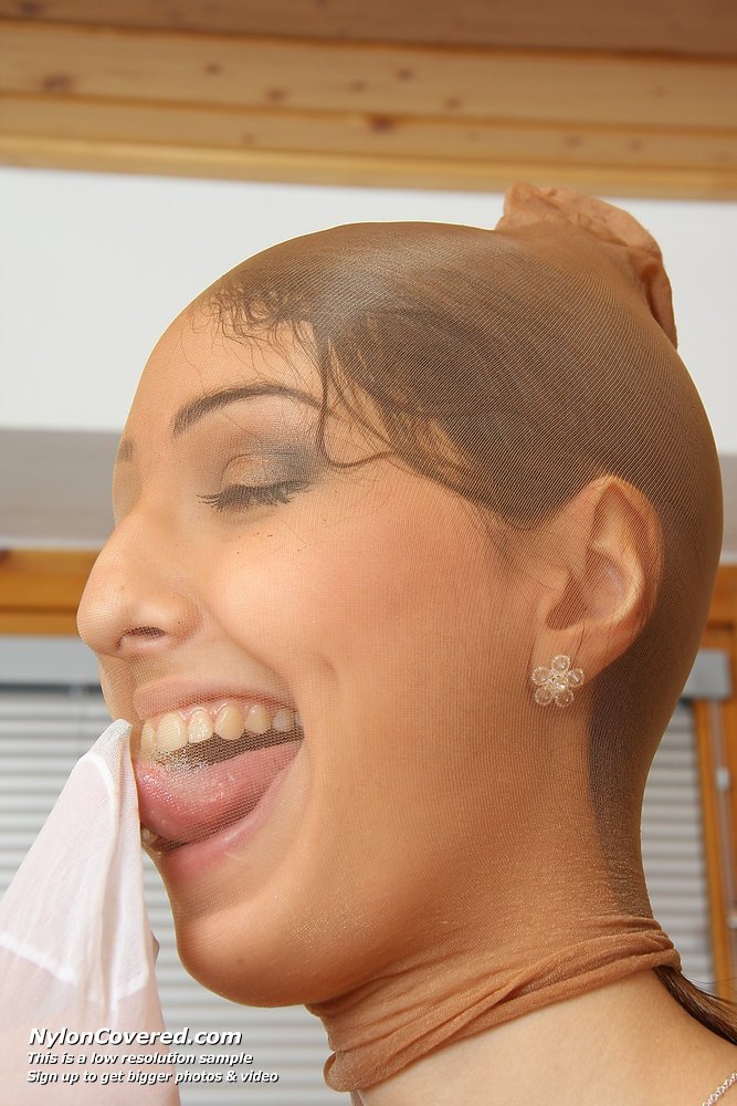 nasty model in tights encased